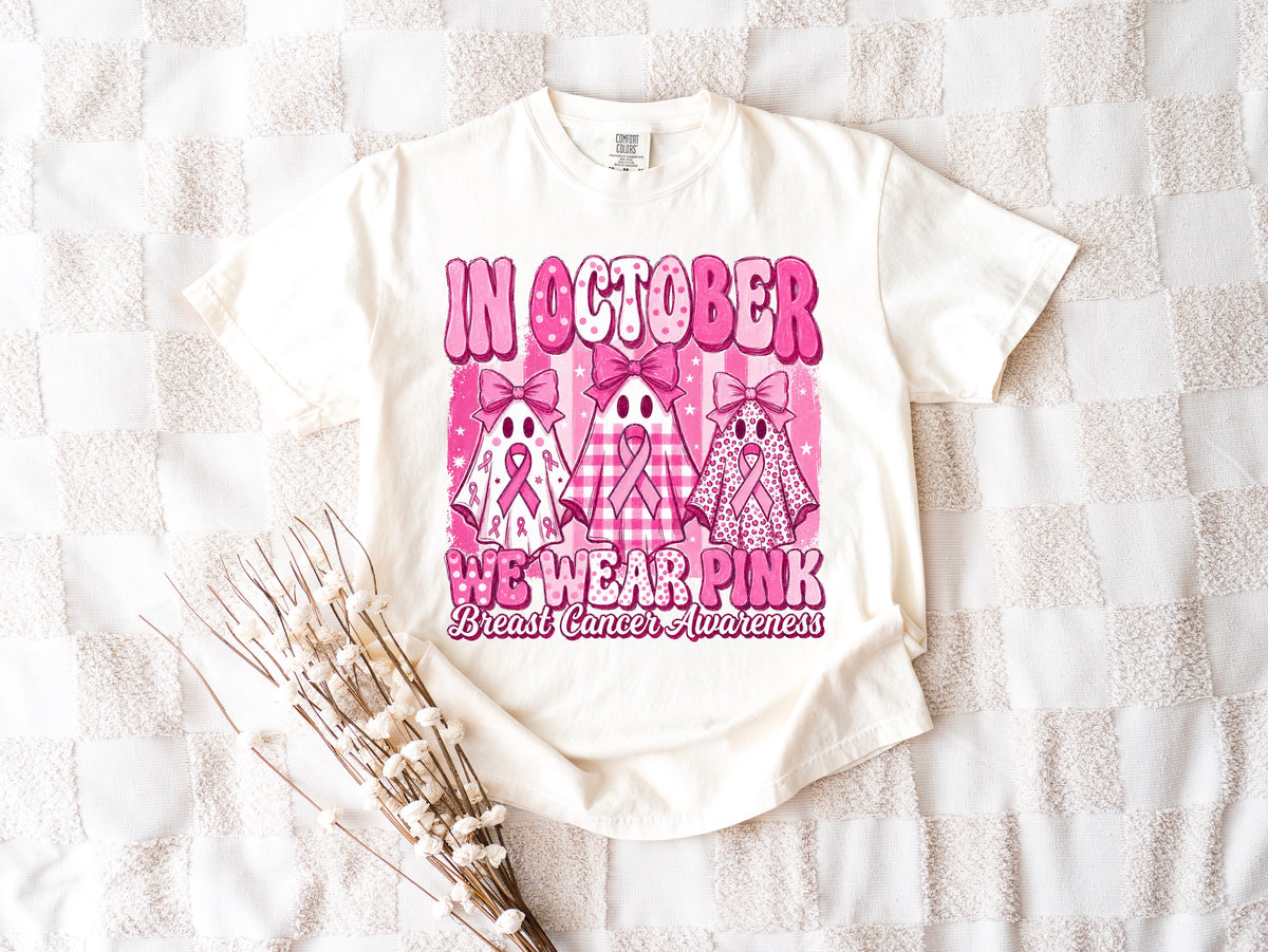 In October we wear Pink