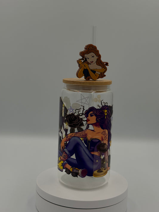 Tatted Belle w/ Straw Topper