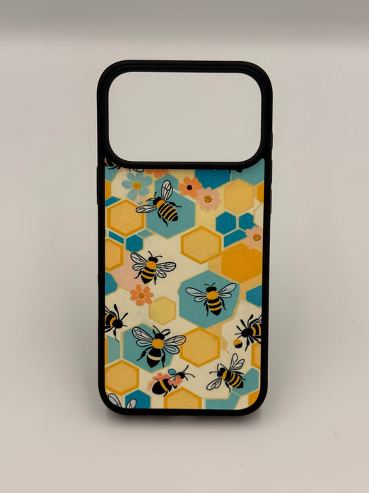 IP 17 Pro Max/ Teal Honeycomb