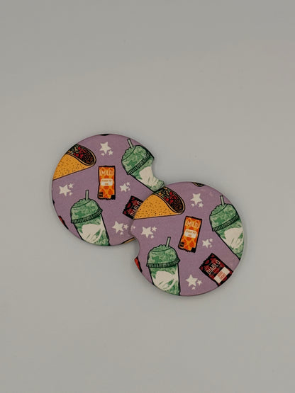 T-Bell Car Coasters