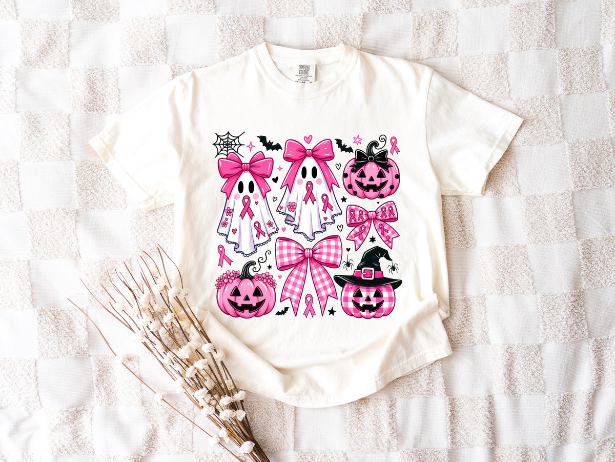 Pink Bow Pumpkin